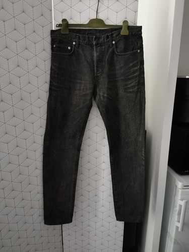 Jean gris foncé dior homme - gris,