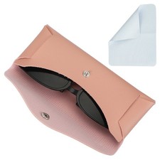 Etui A Lunettes En Cuir Avec