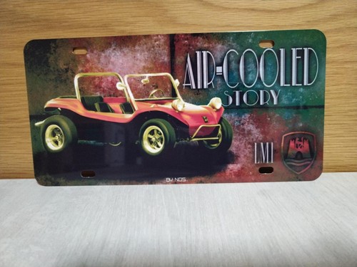 Buggy orange plaque alu - buggy,