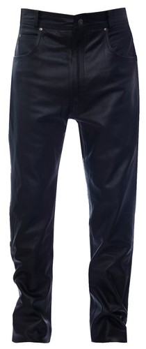 Jeans cuir noir - jeans,
