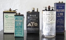 Lot anciennes batteries pour