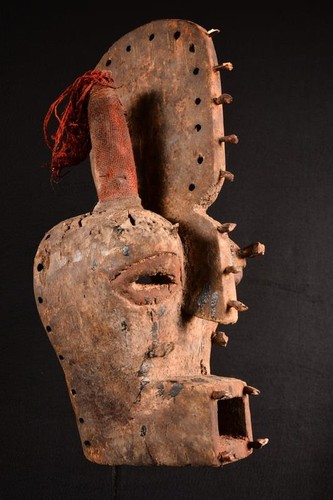 Masque voodoo songye ancien - masque,