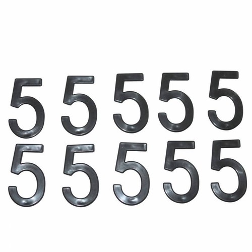 Chiffre plaque tiflex alu