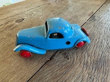 JRD CITROËN TRACTION COUPE MECANIQUE ZAMAC JANTES BAKELITE ROUGE 12,5 CM 1938