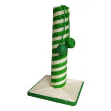 Grattoir griffoir sisal vert pour chat