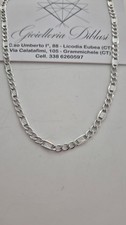 COLLIER OR BLANC 18K Massif Chaîne Ras Du Cou Solide Maille Homme Femme Or 750%