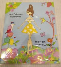 Paper Dolls and Their Funky Clothes by Lauri Robinson Lot Of 108 Total Books