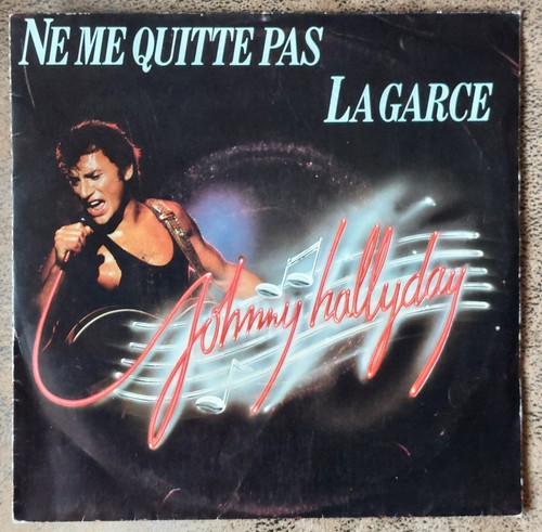 Johnny hallyday trs - /45,