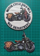 Ecusson  harley solo WLA . D