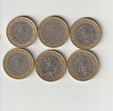 pièces rares 1€ arbres de