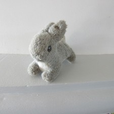 STEIFF ancien : lapin . longeur 10 cm avec bouton
