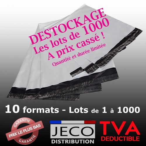 Enveloppes plastiques opaque