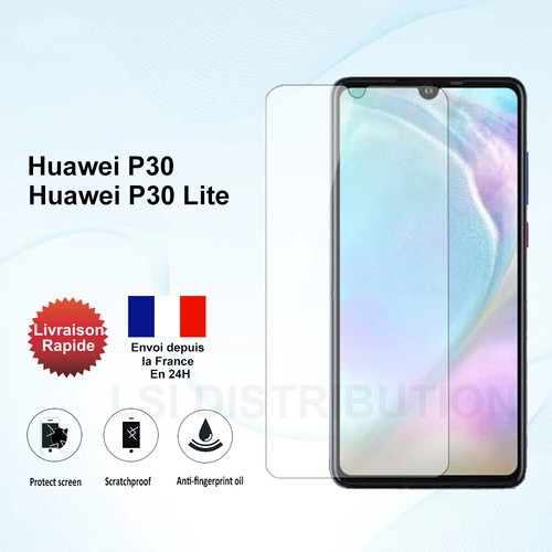 Verre trempé huawei p30 - verre,