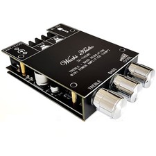 ZK-1002MT Lot de 2 amplificateurs de caisson de basses Bluetooth 5.0 100 W ha...