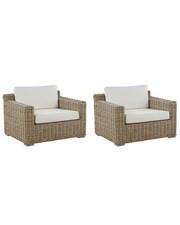 Beliani - Lot de 2 Fauteuils