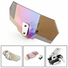 Universel Ajustable Pare Brise Moto Déflecteur Pour Honda Yamaha WI AV A'