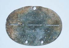 Plaque identité vierge ww2