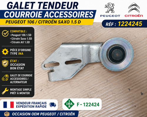 Galet tendeur courroie - ,