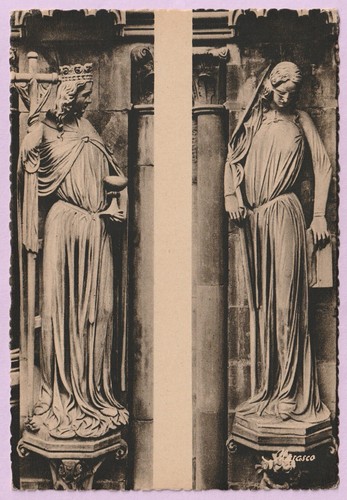 Cpsm strasbourg eglise et - -, l'eglise
