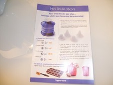TUPPERWARE NEUVE FICHE  DE LA
