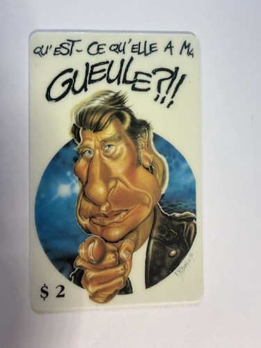 Rare carte téléphonique - rare,