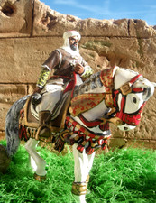 Soldat plomb MOYEN-AGE:  SALADIN SULTAN d'EGYPTE et de SYRIE , XIIè Siècle.no 11