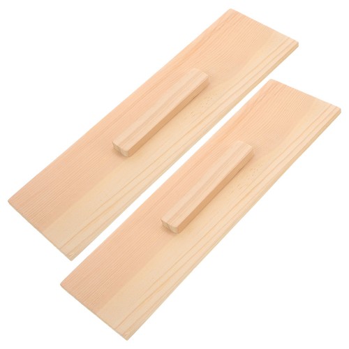 2 Pcs Couvercle En Bois De