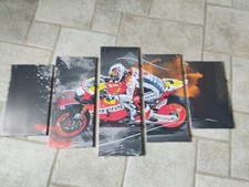 Tableau 5 Panneaux Moto Honda