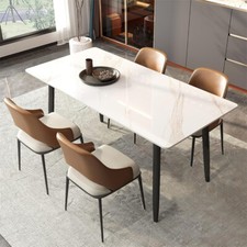 White Dining Table for 4-6