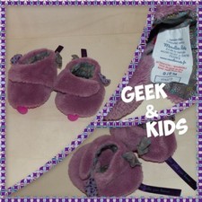 Chausson tout doux 0 à 6mois Moulin roty Les jolis pas beaux... - Ref C39