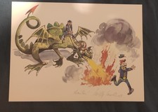 Tuniques Bleues Affiche Bruno