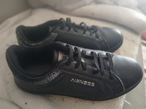 Chaussure cuire noir - en,