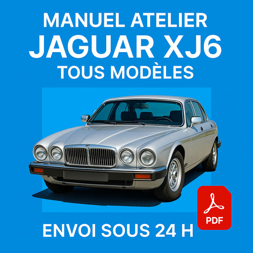 Manuel atelier jaguar - atelier, xj6