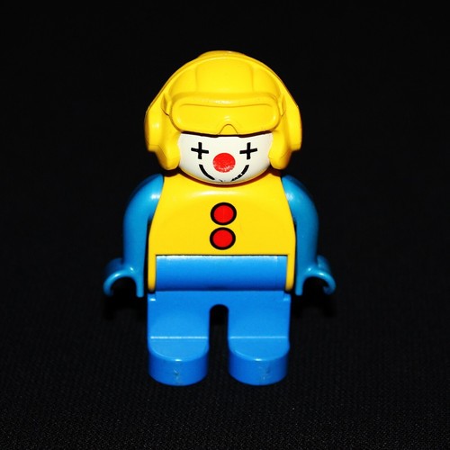 Personnage clown lego duplo - clown,