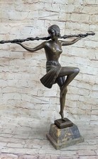Superbe Statue Nue En Bronze