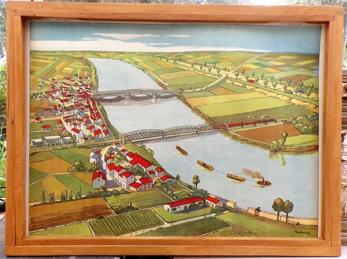 Ancienne affiche scolaire - affiche,
