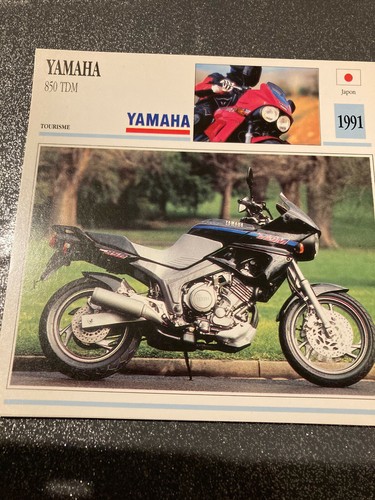 Carte fiche moto collection - fiche,