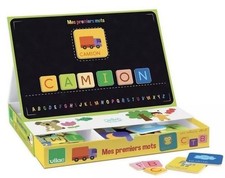 Jeux de société - Occasion - Set 24 Magnets Éducatifs en bois : Mes Premiers Mot