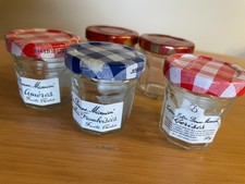 LOT 5 mini pots confiture