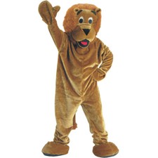 De Luxe Peluche Roaring Lion Mascotte Costume Pour Enfants Et Adultes Par Robe