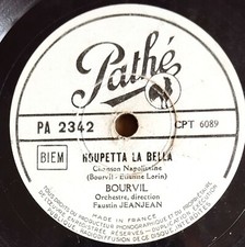 Bourvil – Houpetta La Bella / Quand Même - Disque 78t 1946