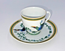 HERMÈS TOUCAN Tasse à café et sous-tasse Hermès toucans