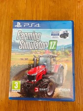 Jeu Farming Simulator 17 Jeu Vidéo PS4 Playstation 4 en bon état avec boitier