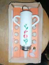 Accessoires de Patisserie Ancienne Seringue ROD avec 10 douilles Et Couteau