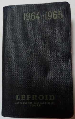 Agenda chasseur 1964 - agenda,