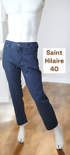 Saint Hilaire Taille 40 ?Superbe  Pantalon jeans jean denim  bleu homme