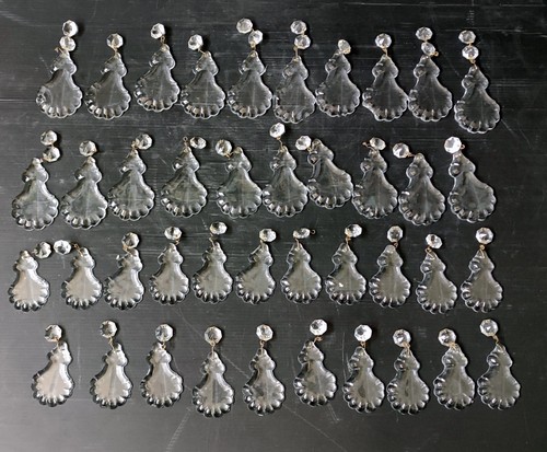 Lot pampilles gouttes plate - 40,