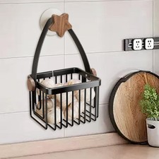 Panier De Cuisine Suspendu Pour Oignons Et Pommes De Terre, Sans Perçage, Pour