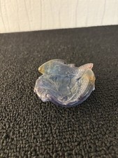 Coupelle vide poche poissons cristal Daum France