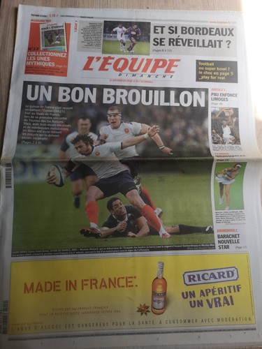 Equipe journal 2011 - l'equipe,